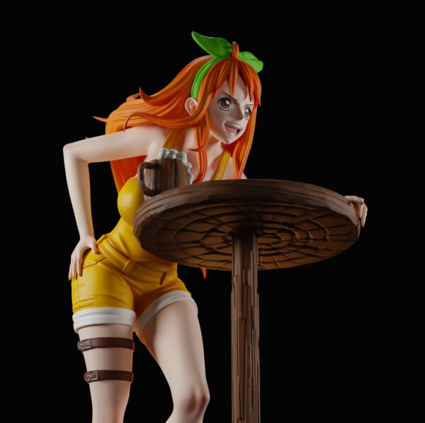 nami one piece bronze STL 3D PRINTING - Imagen 2
